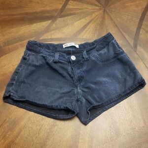 Levi's Navy Jean Shorts Classic Denim Style Girls Size 14